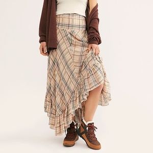 Free People Gabrielle Skirt Maxi